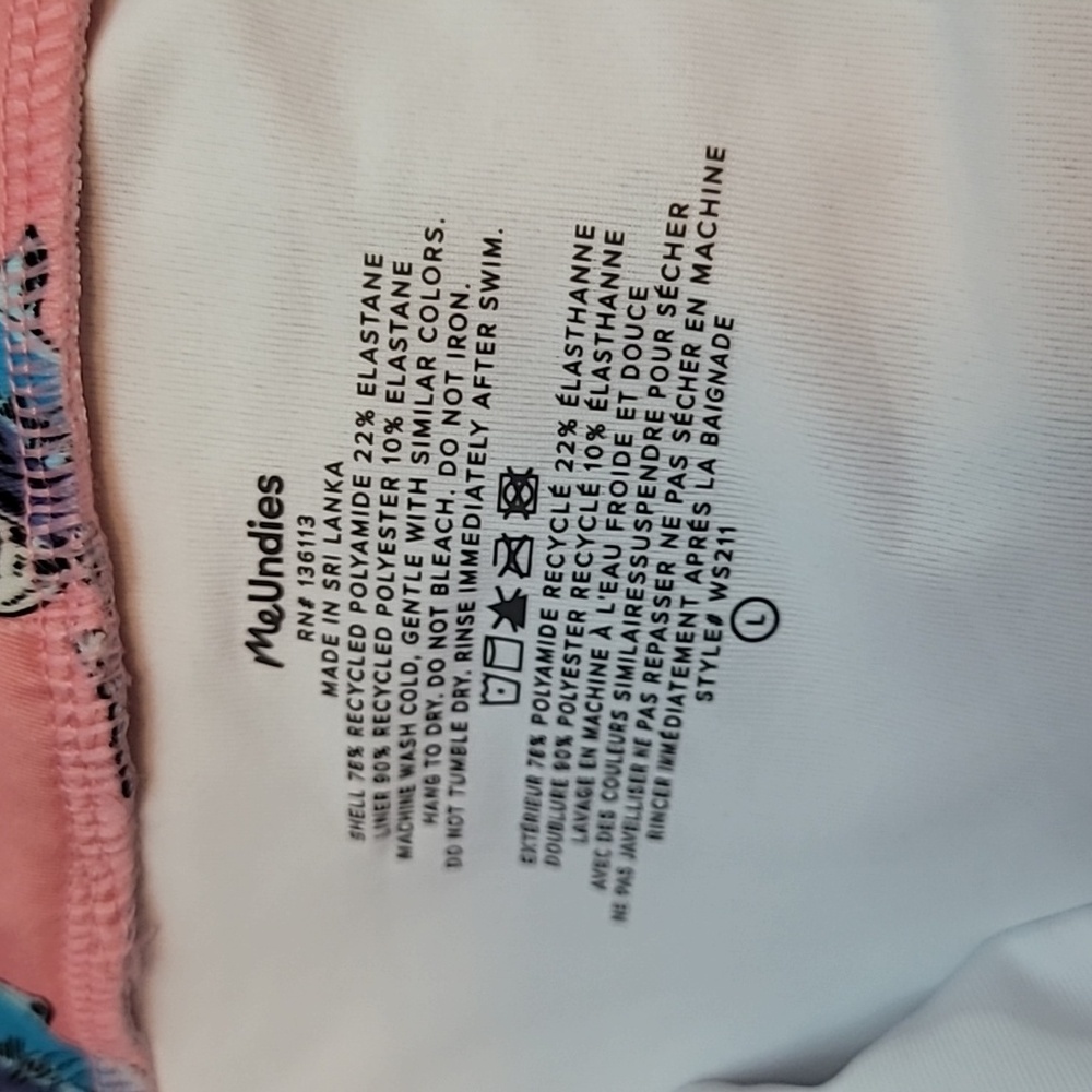 MeUndies Colorful Shark Print Bikini - Picture 13 of 13